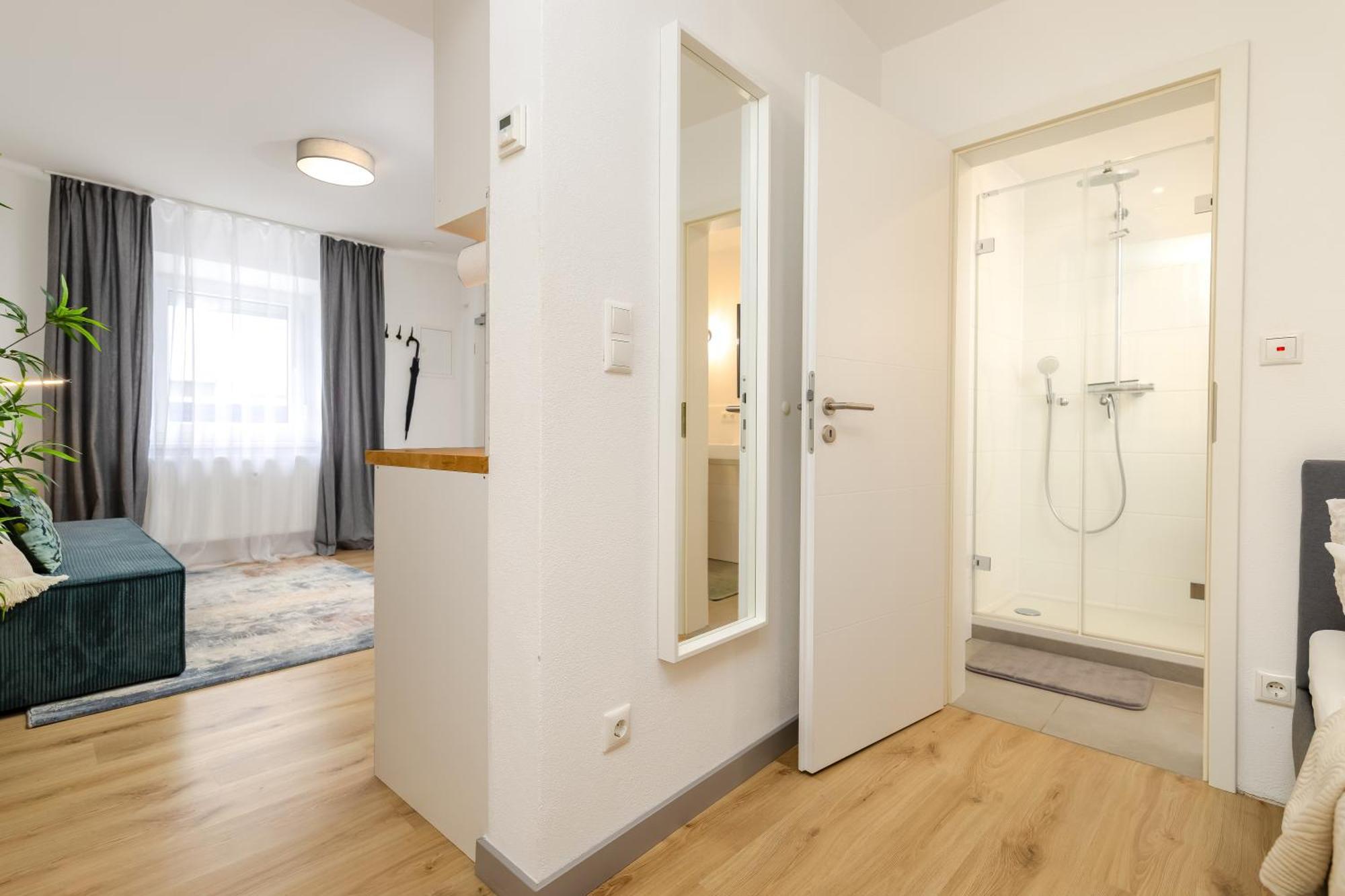 Modernes Apartment - Zentrale Lage - Kostenloses Parken Amberg Eksteriør bilde