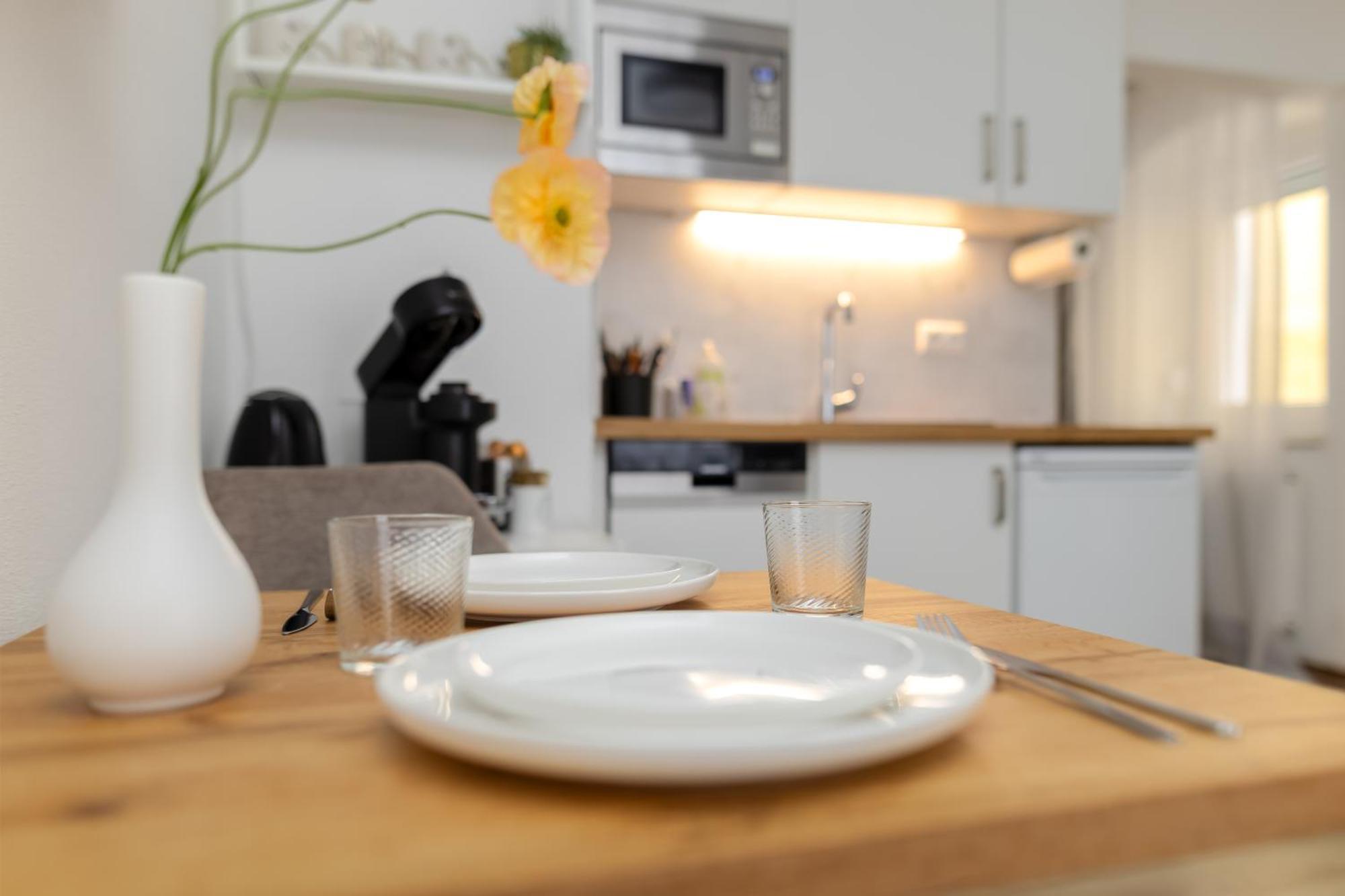 Modernes Apartment - Zentrale Lage - Kostenloses Parken Amberg Eksteriør bilde